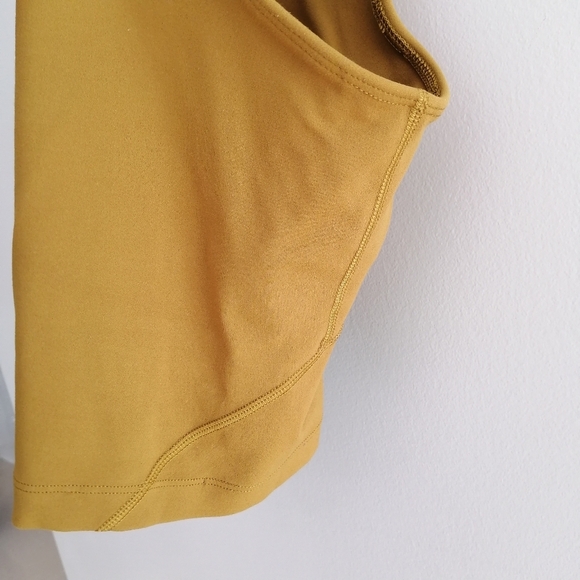 Lululemon Align Tank Mustard Yellow Gold Brown Plus Size 14 - Picture 5 of 11
